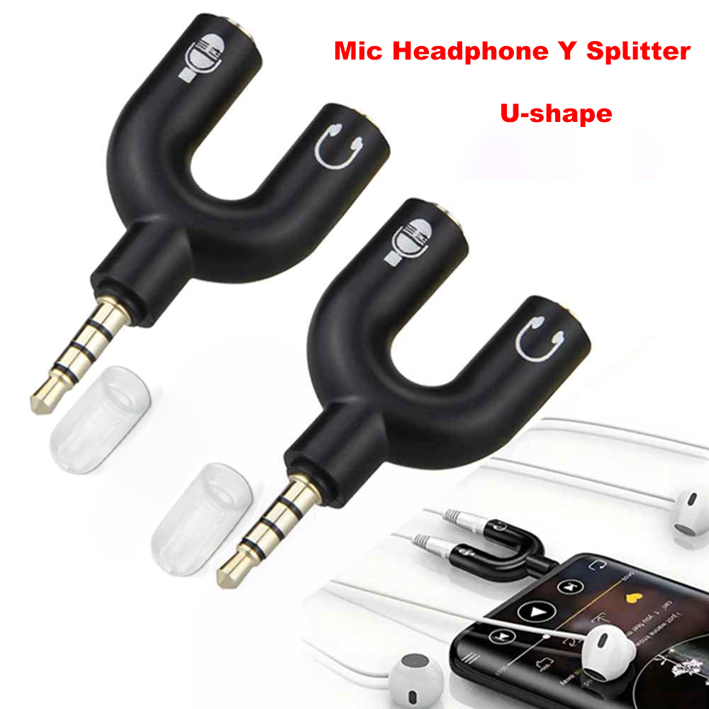 Laptop Accessories Headphones - 3.5mm 헤드폰 마이크 분배기 어댑터 U
