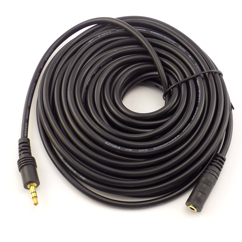 Laptop Accessories Headphones - 1.5/3/5/10M 3.5mm 스테레오 남성-여성 오디오 연장