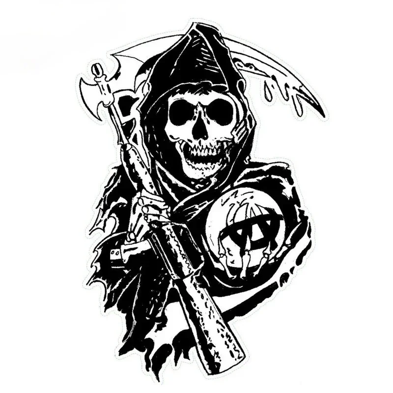 Laptop Accessories Aesthetic - 자동차 스티커 Sons of Anarchy 애니메이션