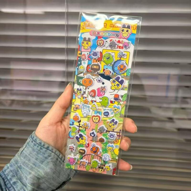 Laptop Accessories - 6Pcs Tamagotchi 만화 버블 스티커 창의력