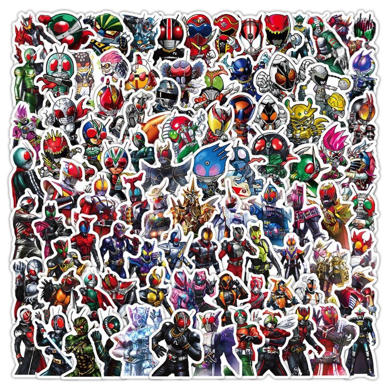 Laptop Accessories - 103Pcs 가면 라이더 Ins 미적 귀여운