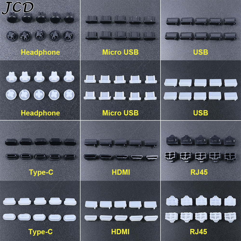 JCD 실리콘 C타입 마이크로 USB 먼지 플러그, 휴 - Laptop Accessories Protector 리뷰 및 가격