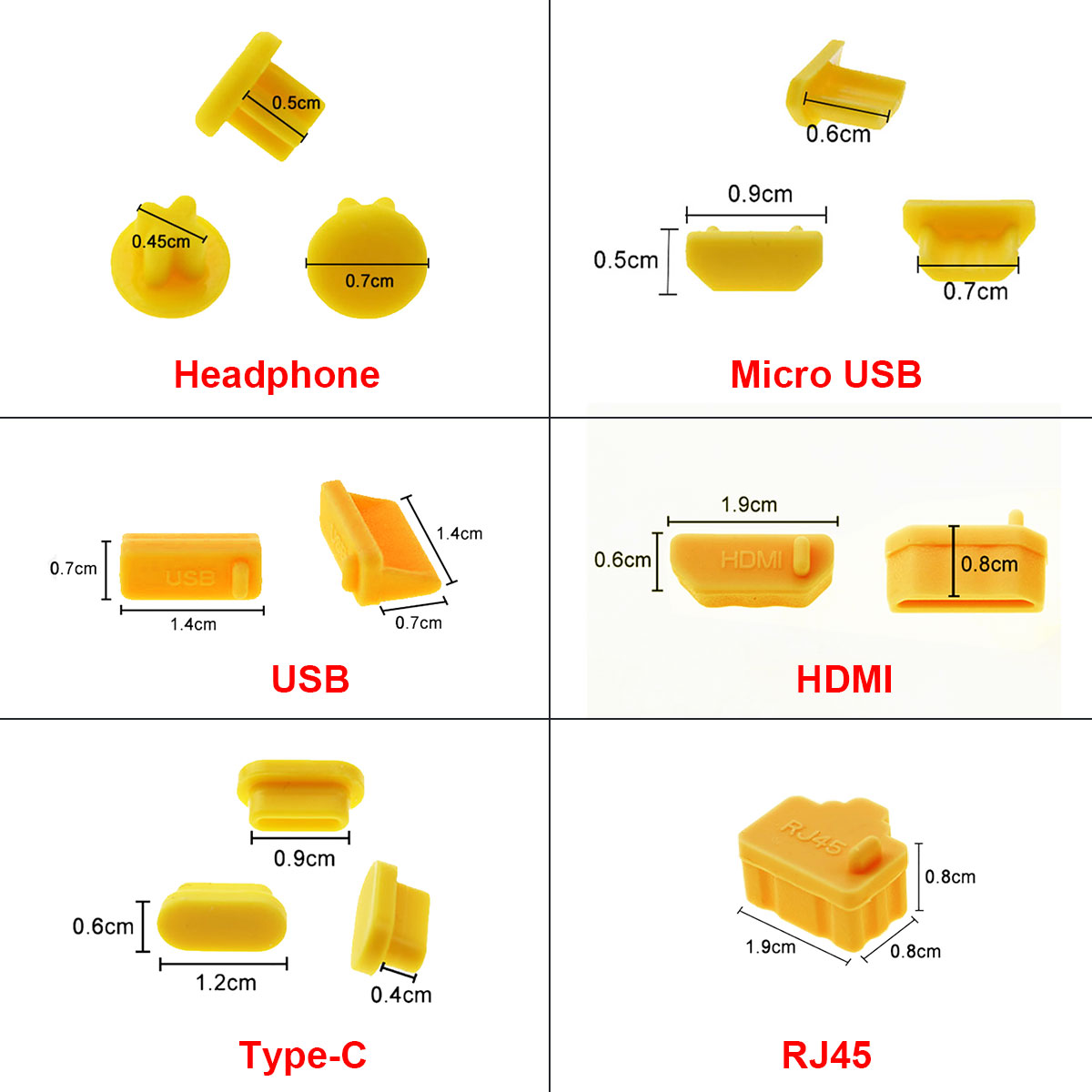 JCD 실리콘 C타입 마이크로 USB 먼지 플러그, 휴 - Laptop Accessories Protector 리뷰 및 가격