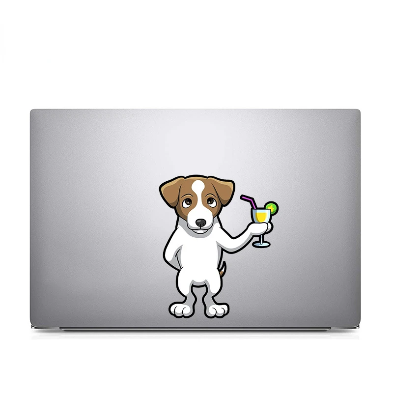 스티커 만화 귀여운 슈나우저 잭 러셀 테리어 자동차 스 - Laptop Accessories Aesthetic 리뷰 및 가격