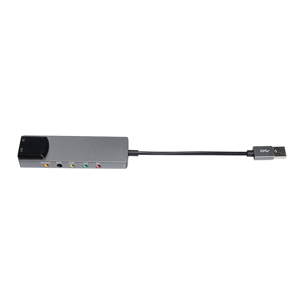 외부 USB 광학 사운드 카드 6-in-1 USB 오디 - Laptop Accessories Headphones 리뷰 및 가격