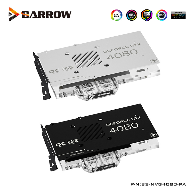 배로우 GPU 워터 블럭은 백플레이트, 5V 3PIN, - Nvidia Vga Rtx 4080 리뷰 및 가격