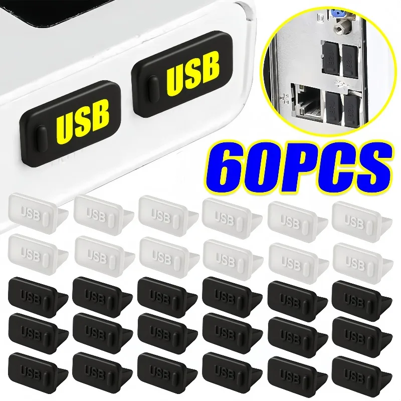 실리콘 USB 포트 먼지 방지 플러그 노트북 PC 컴퓨 - Laptop Accessories Protector 리뷰 및 가격