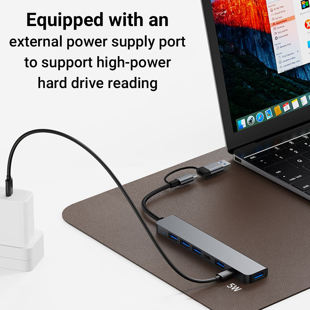 7-in-1 듀얼 헤드 USB-C&USB 도킹 스테이션 - Laptop Accessories That You Need 리뷰 및 가격