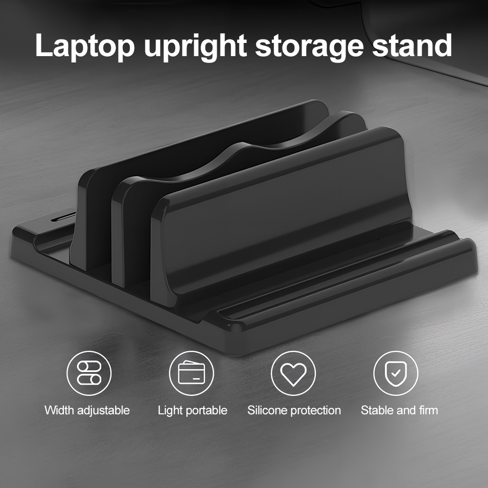 사무실용 ABS 노트북 스탠드 수직형으로 데스크탑 공간 - Laptop Accessories 리뷰 및 가격