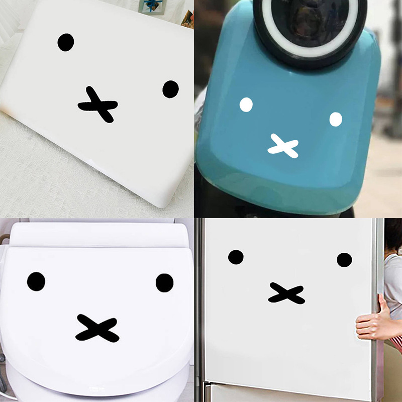 카와이 미피 만화 이모티콘 자동차 스티커 연료 탱크 커 - Good Laptop Accessories 리뷰 및 가격