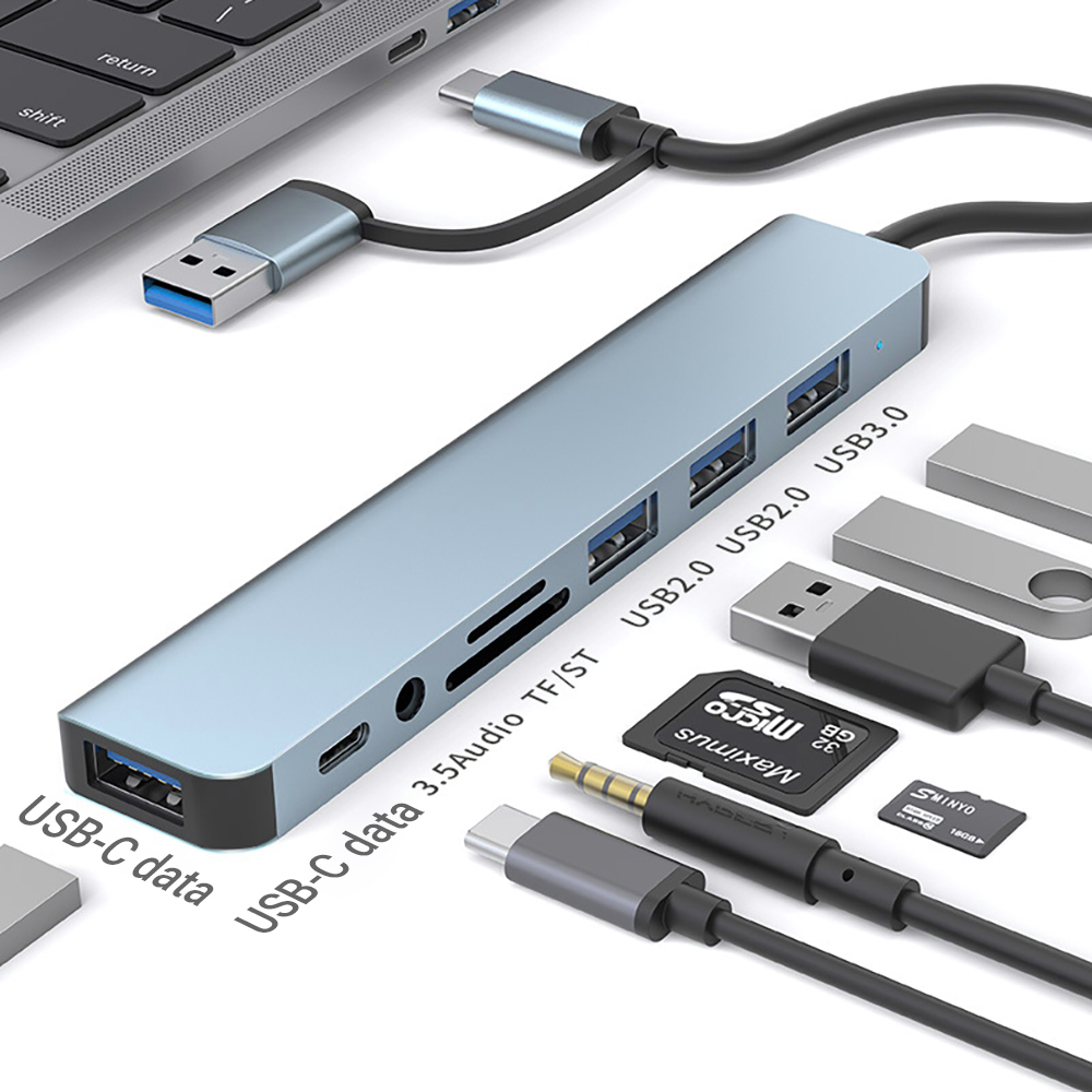 9-in-1 듀얼 헤드 USB 도킹 스테이션 USB-A - Laptop Accessories That You Need 리뷰 및 가격