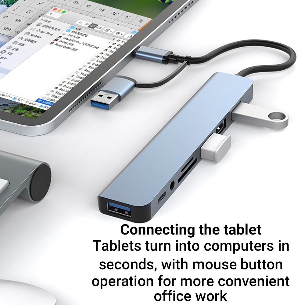 9-in-1 듀얼 헤드 USB 도킹 스테이션 USB-A - Laptop Accessories That You Need 리뷰 및 가격