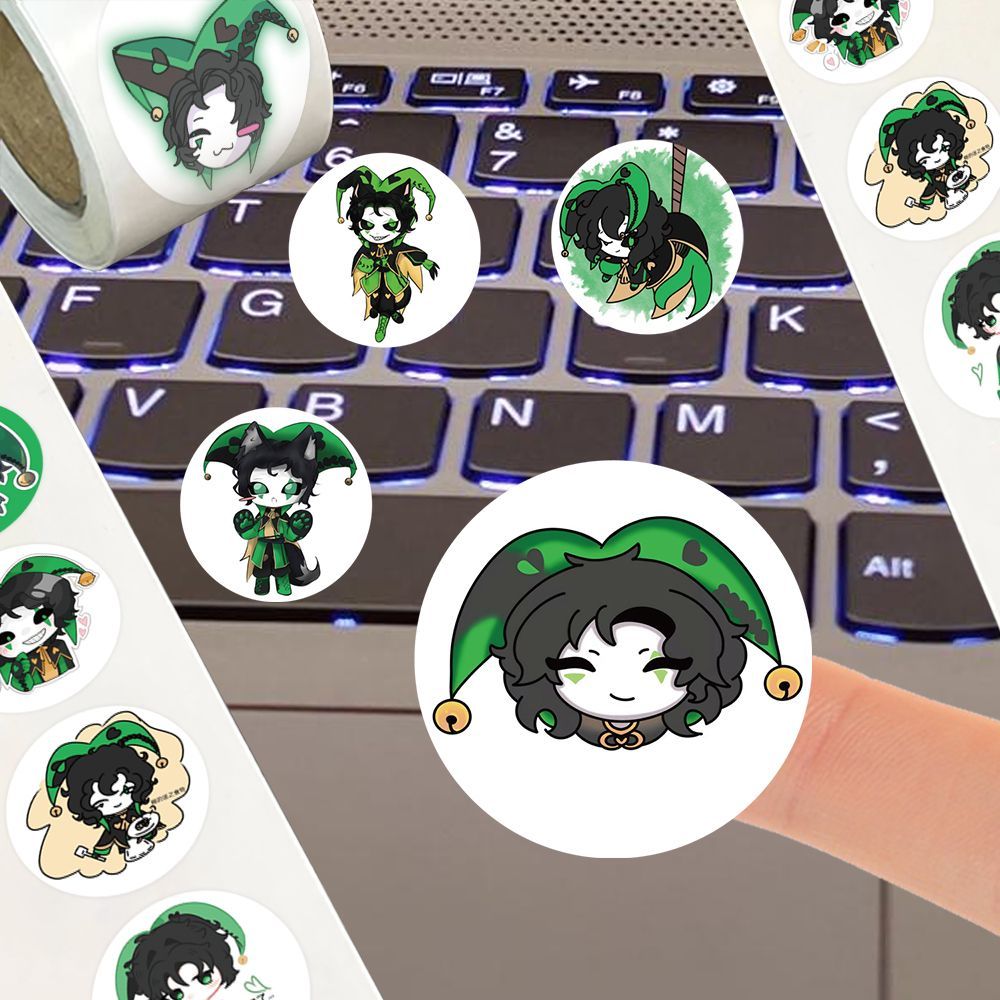 500개/롤 애니메이션 더 프릭 서커스 ‌   DIY  - Laptop Accessories 리뷰 및 가격