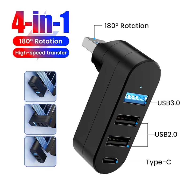 USB 허브 3.0 미니 스플리터 박스 4포트 180  - Laptop Accessories Gadgets 리뷰 및 가격