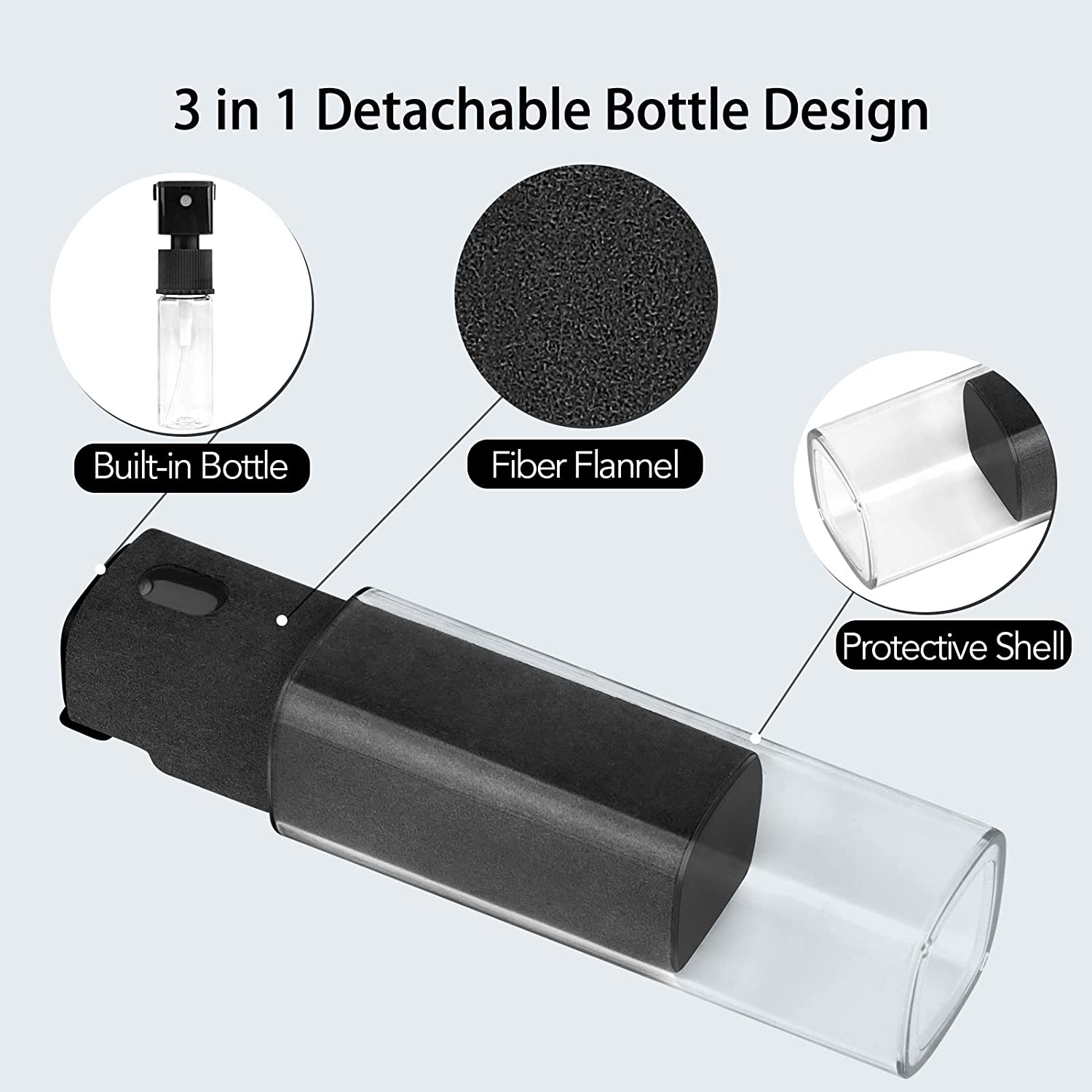 2 in 1 스크린 클리너 스프레이 키트 휴대용 스크린 - Laptop Accessories Gadgets 리뷰 및 가격